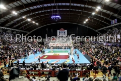 PERUGIA - ITALIA -74° CAMPIONATO CREDEM BANCA 2018/2019 - SIR SAFETY CONAD PERUGIA VS CUCINE LUBE CIVITANOVA - 13 GENNAIO 2019 - IN FOTO:PANORAMICA PALABARTON