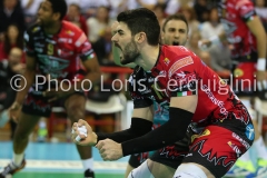 PERUGIA - ITALIA -74° CAMPIONATO CREDEM BANCA 2018/2019 - SIR SAFETY CONAD PERUGIA VS CUCINE LUBE CIVITANOVA - 13 GENNAIO 2019 - IN FOTO: