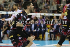 PERUGIA - ITALIA -74° CAMPIONATO CREDEM BANCA 2018/2019 - SIR SAFETY CONAD PERUGIA VS CUCINE LUBE CIVITANOVA - 13 GENNAIO 2019 - IN FOTO: