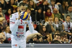 PERUGIA - ITALIA -74° CAMPIONATO CREDEM BANCA 2018/2019 - SIR SAFETY CONAD PERUGIA VS CUCINE LUBE CIVITANOVA - 13 GENNAIO 2019 - IN FOTO: