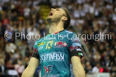 PERUGIA - ITALIA -74° CAMPIONATO CREDEM BANCA 2018/2019 - SIR SAFETY CONAD PERUGIA VS CUCINE LUBE CIVITANOVA - 13 GENNAIO 2019 - IN FOTO:
